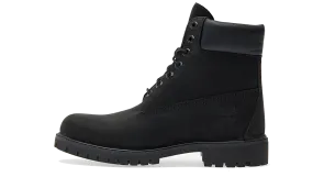 6" Premium Waterproof Boot Black Nubuck