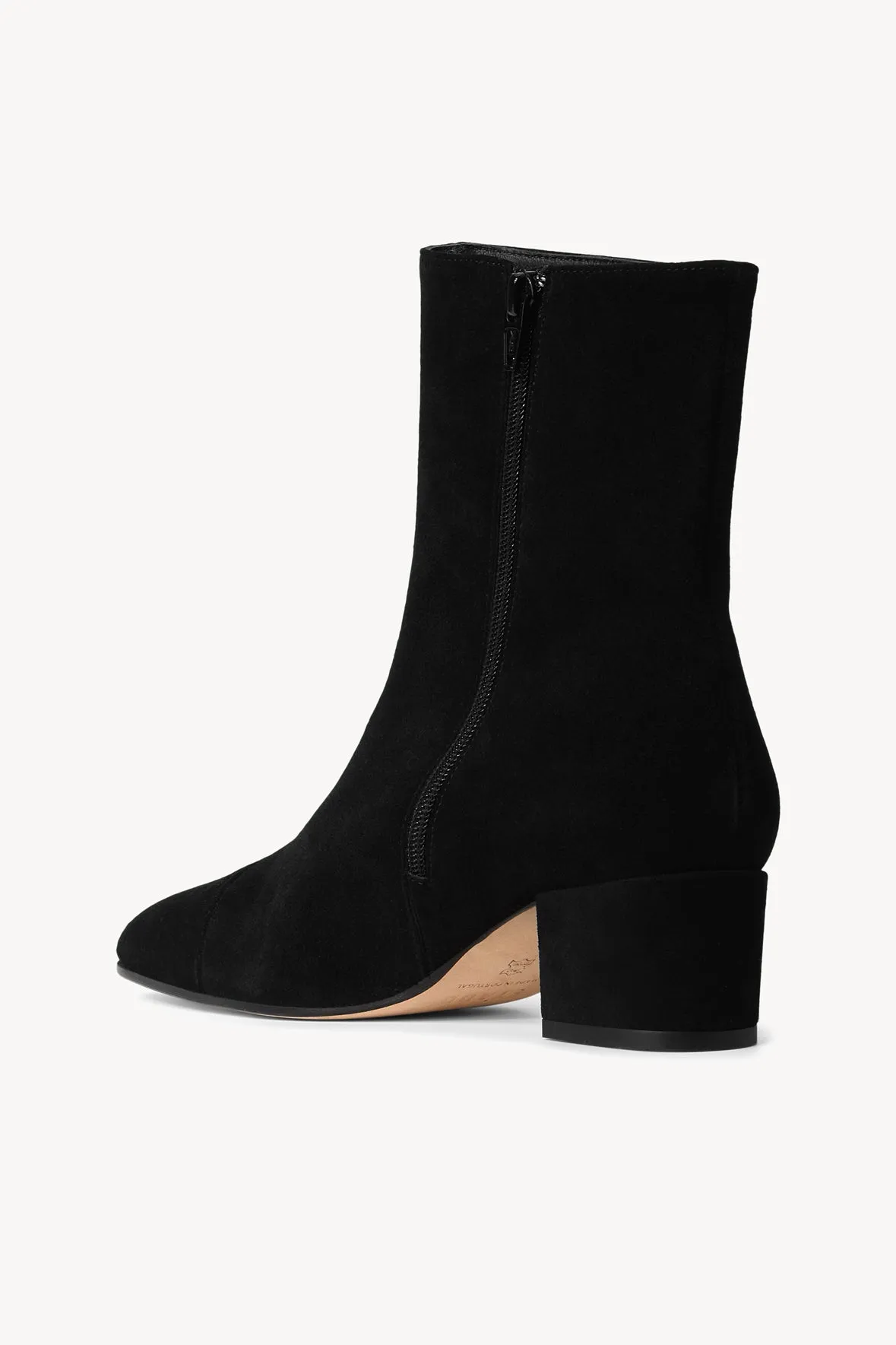 AIMEE SHORT BOOT | BLACK SUEDE