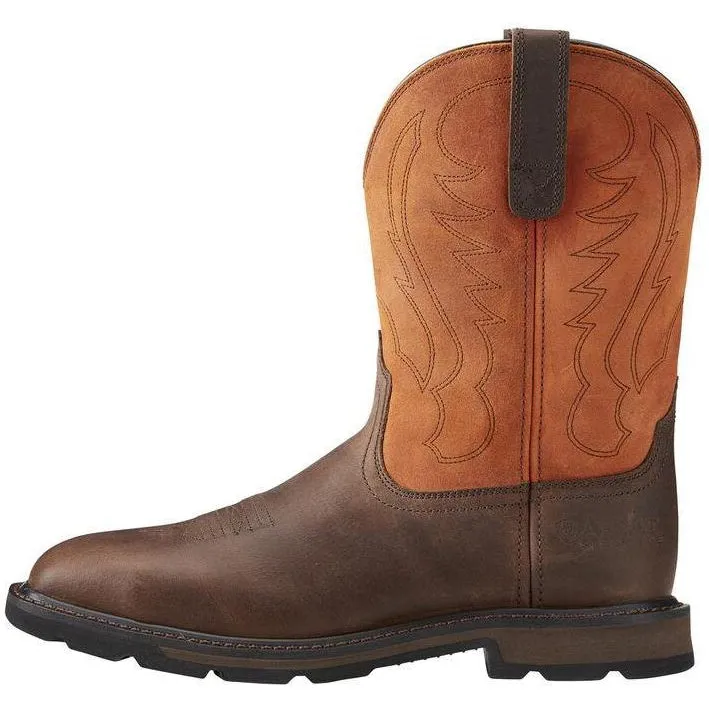 Ariat Men's Groundbreaker 10" Wide Stl Toe Western Work Boot - 10015191