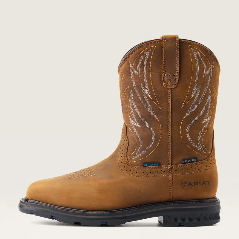 Ariat Men's Sierra Shock Shield Waterproof Steel Toe Work Boot