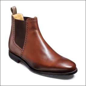 Barker Hawkin Dark Walnut Calf Chelsea Boot*