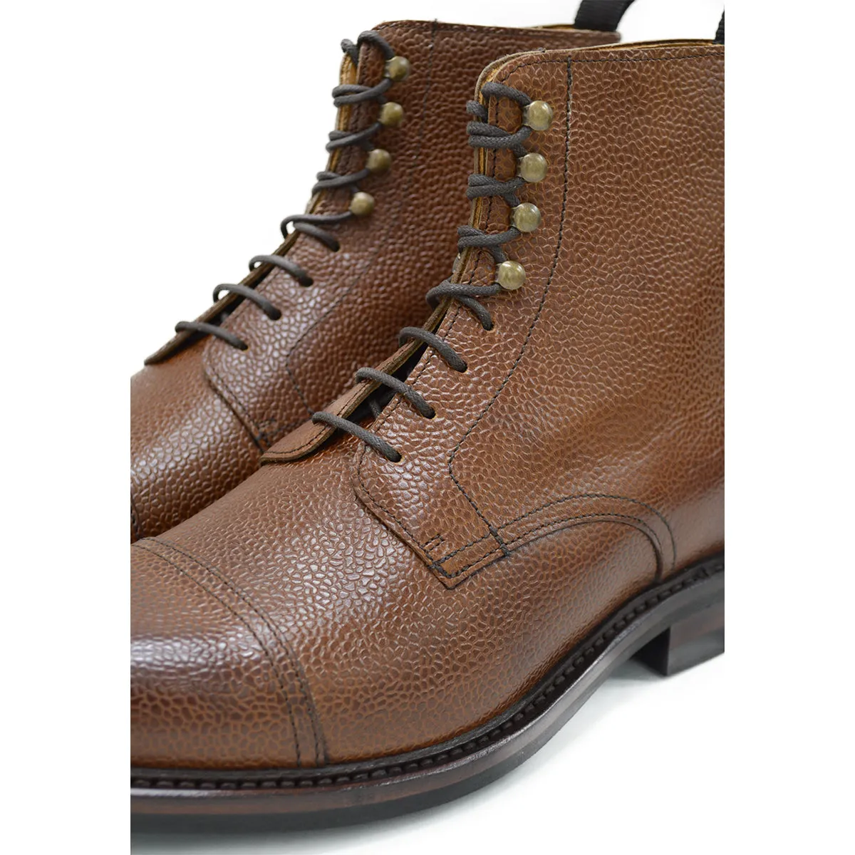 Berwick 1707 Grain Cap Toe Boot (321) - Tan