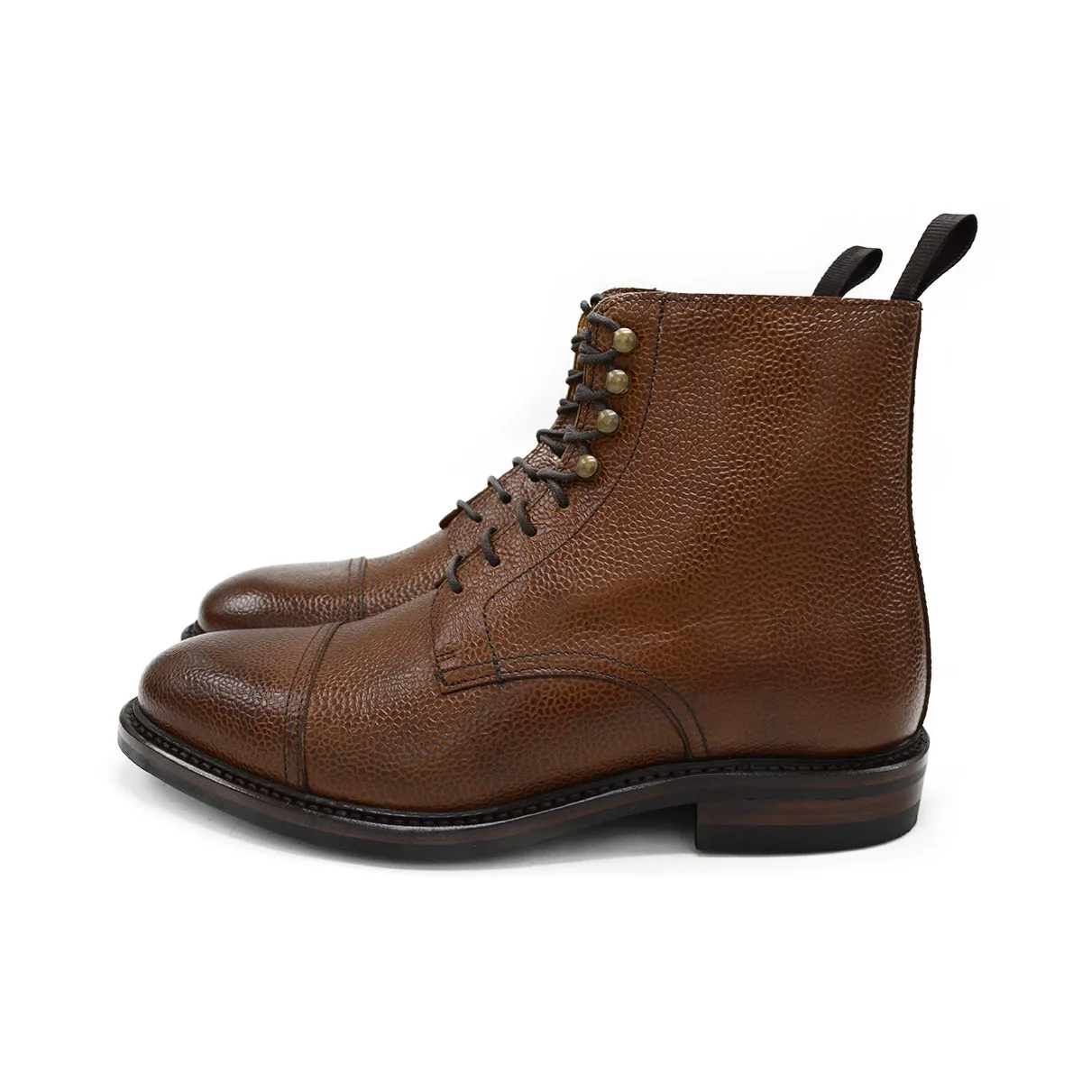 Berwick 1707 Grain Cap Toe Boot (321) - Tan