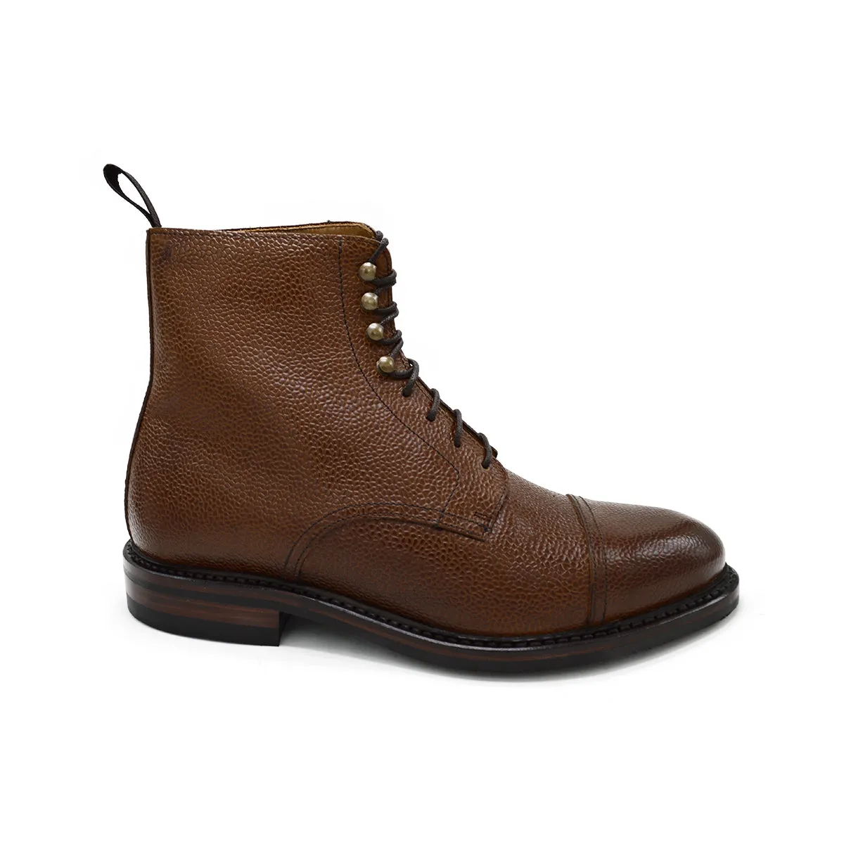 Berwick 1707 Grain Cap Toe Boot (321) - Tan