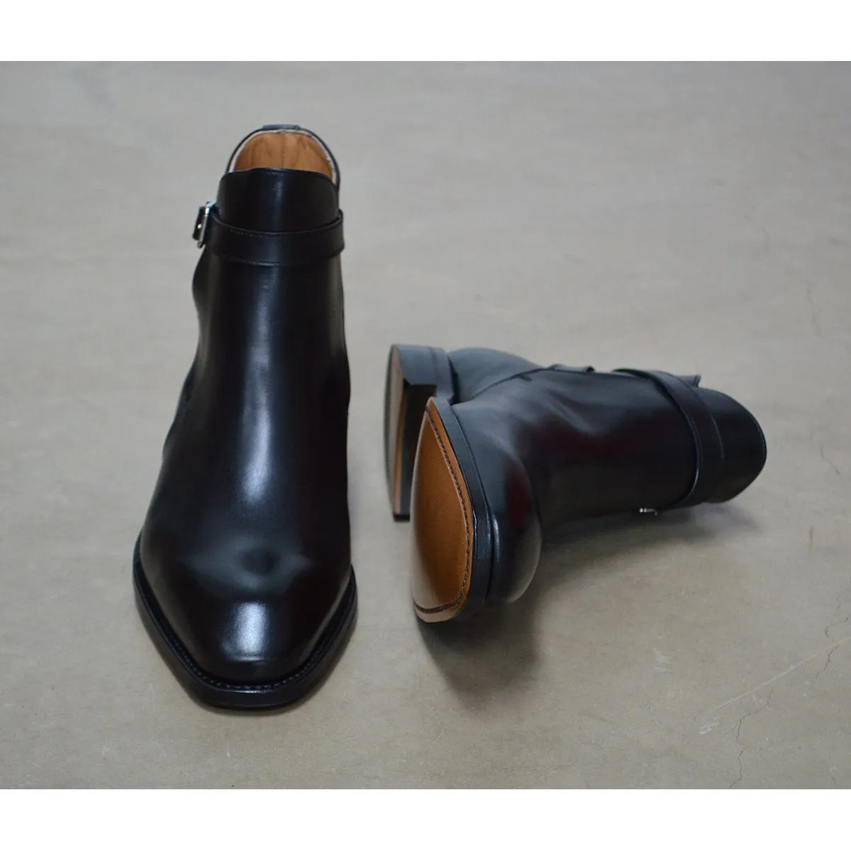 Berwick 1707 JODHPUR (490) -Black Boxcalf