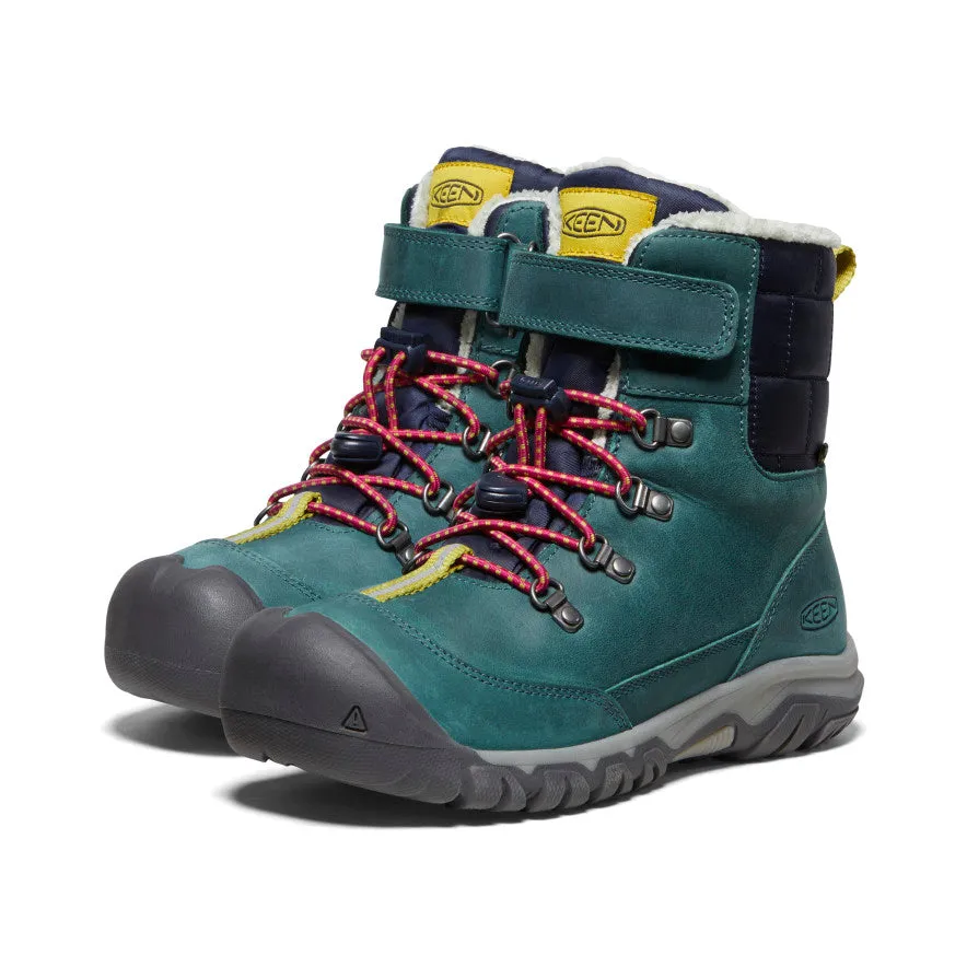 Big Kids' Kanibou Waterproof Winter Boot  |  Deep Lagoon/Jazzy