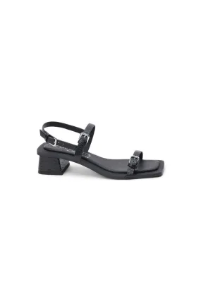 Black Lizard Maya Sandal