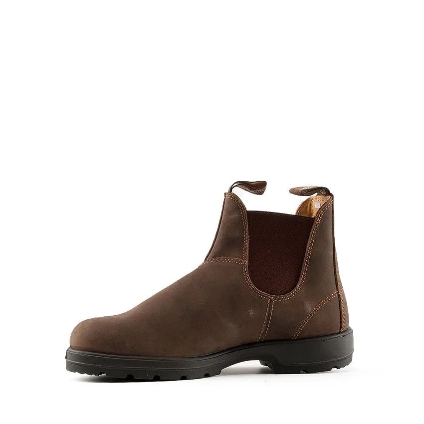 BLUNDSTONE BOOT 585 PELLE OLEATA MARRONE