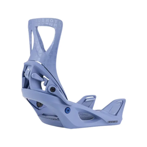 Burton 2024 Women's Step On Re:Flex Snowboard Bindings - Slate Blue/Logo