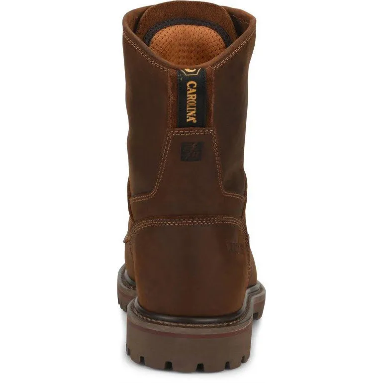 Carolina Men's 8" Comp Toe Unlined Work Boot - Brown - CA8628