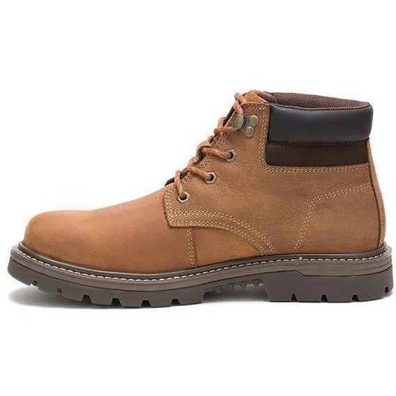 CAT Men's Outbase Soft Toe Waterproof Work Boot - Brown - P51032