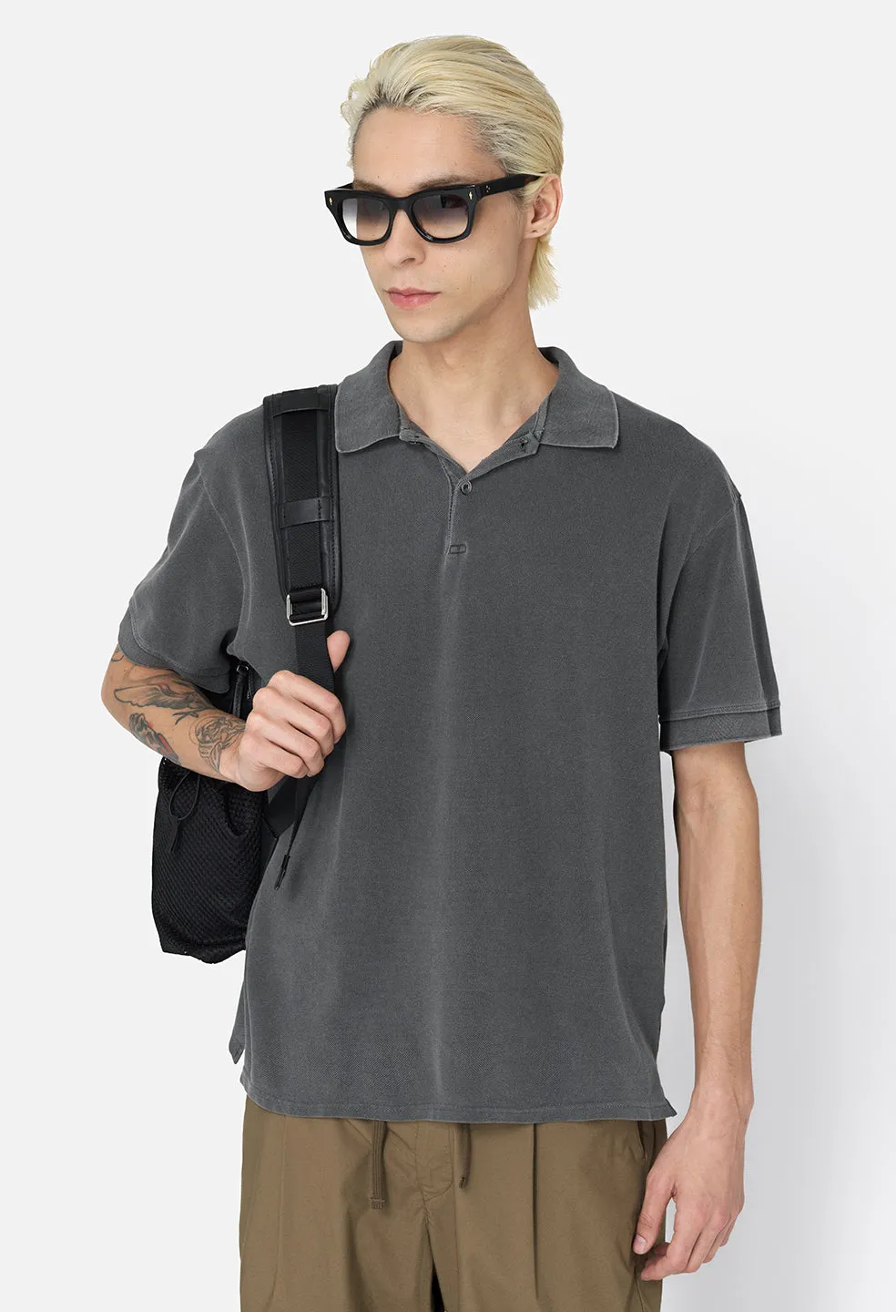 Dinghy Polo / Washed Black