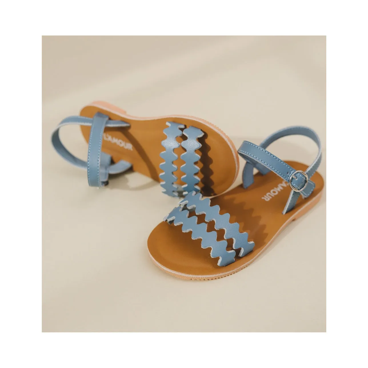 Eden Scalloped Sandal