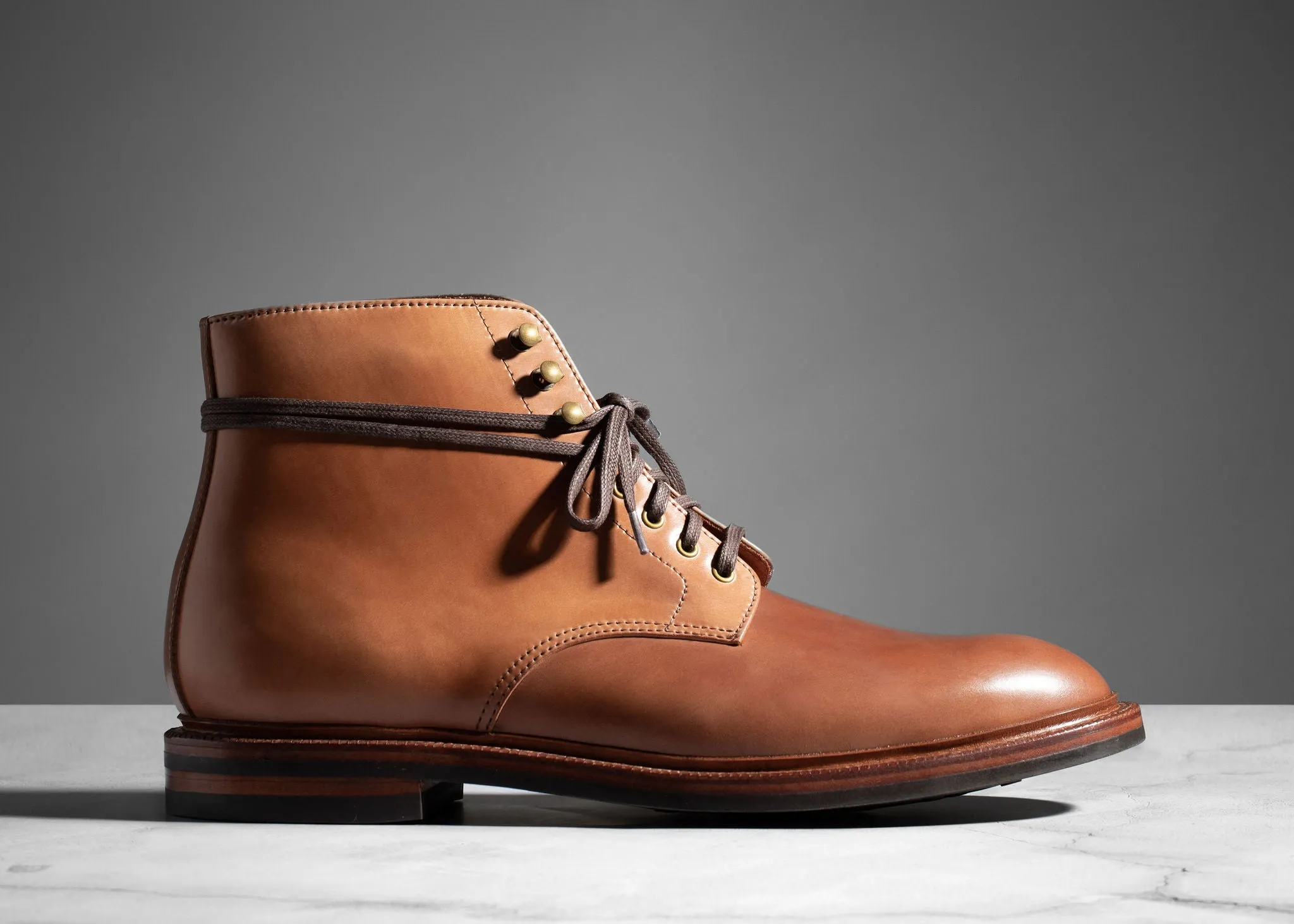 Edward Boot Honey Glazed Shell Cordovan