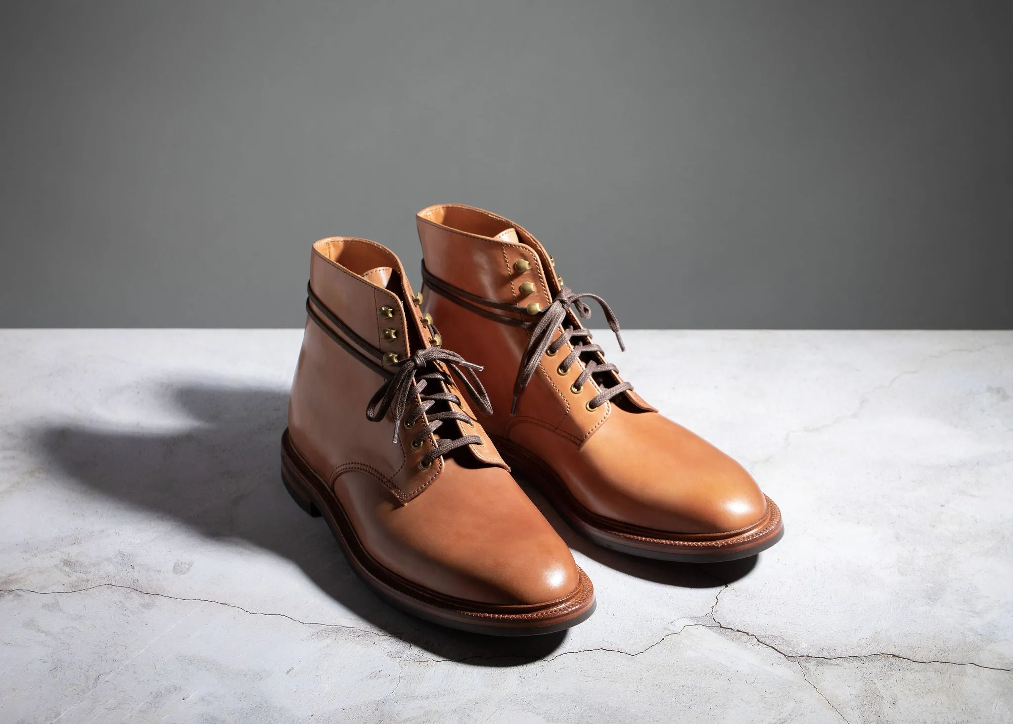 Edward Boot Honey Glazed Shell Cordovan