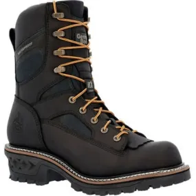 Georgia Men's Ltx Logger 9 Comp Toe WP Work Boot -Black- GB00619