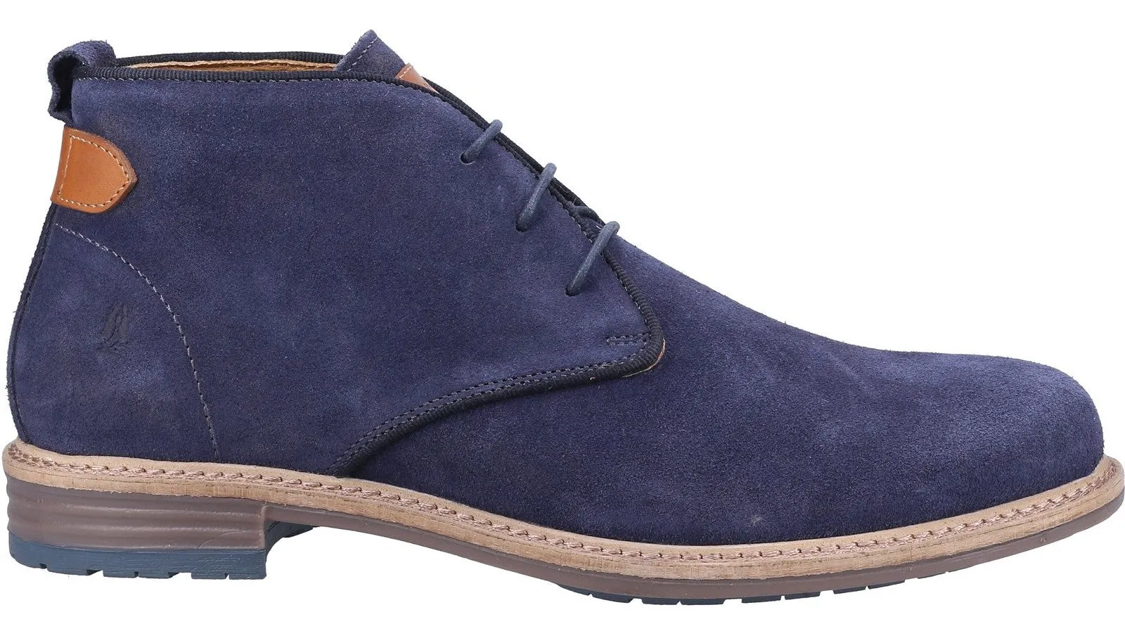 Hush Puppies Jonas Mens Suede Leather Lace Up Chukka Boot