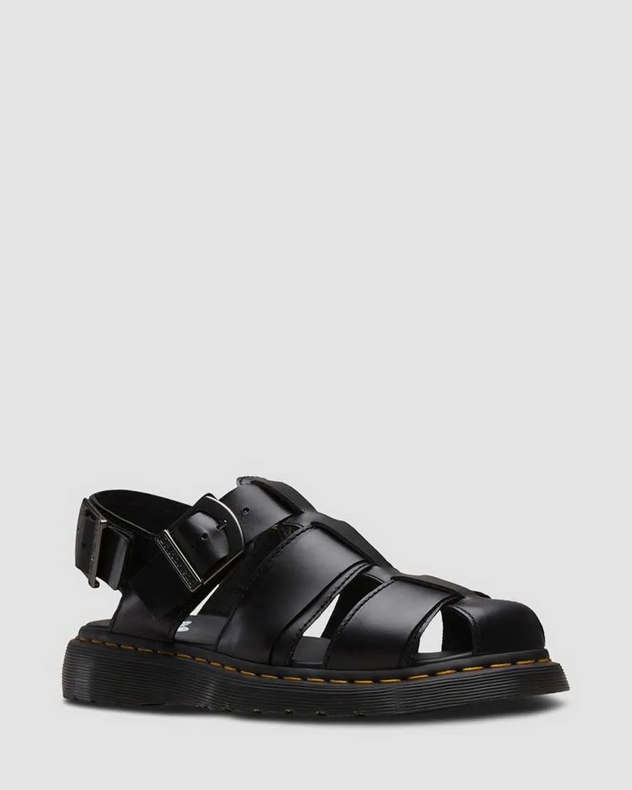 KASSION BLACK BRANDO SANDAL