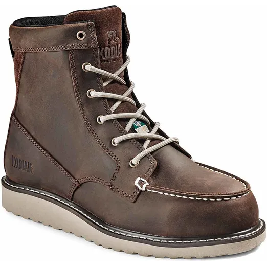 Kodiak Women's Whitton 6 ST Puncture Resist Safety Work Boot -Brown- 4TEYDB