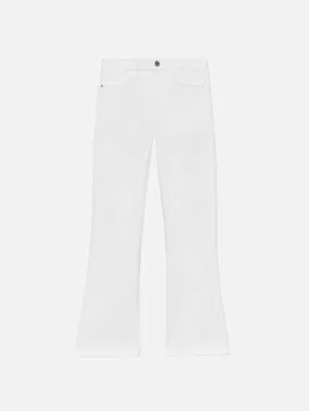 Le Crop Mini Boot -- Blanc