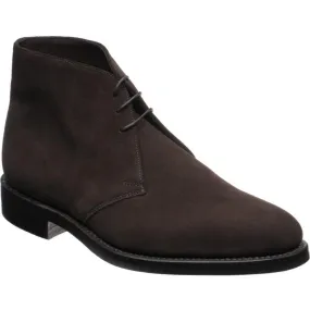 LOAKE Pimlico Chukka boot - Dark Brown Suede