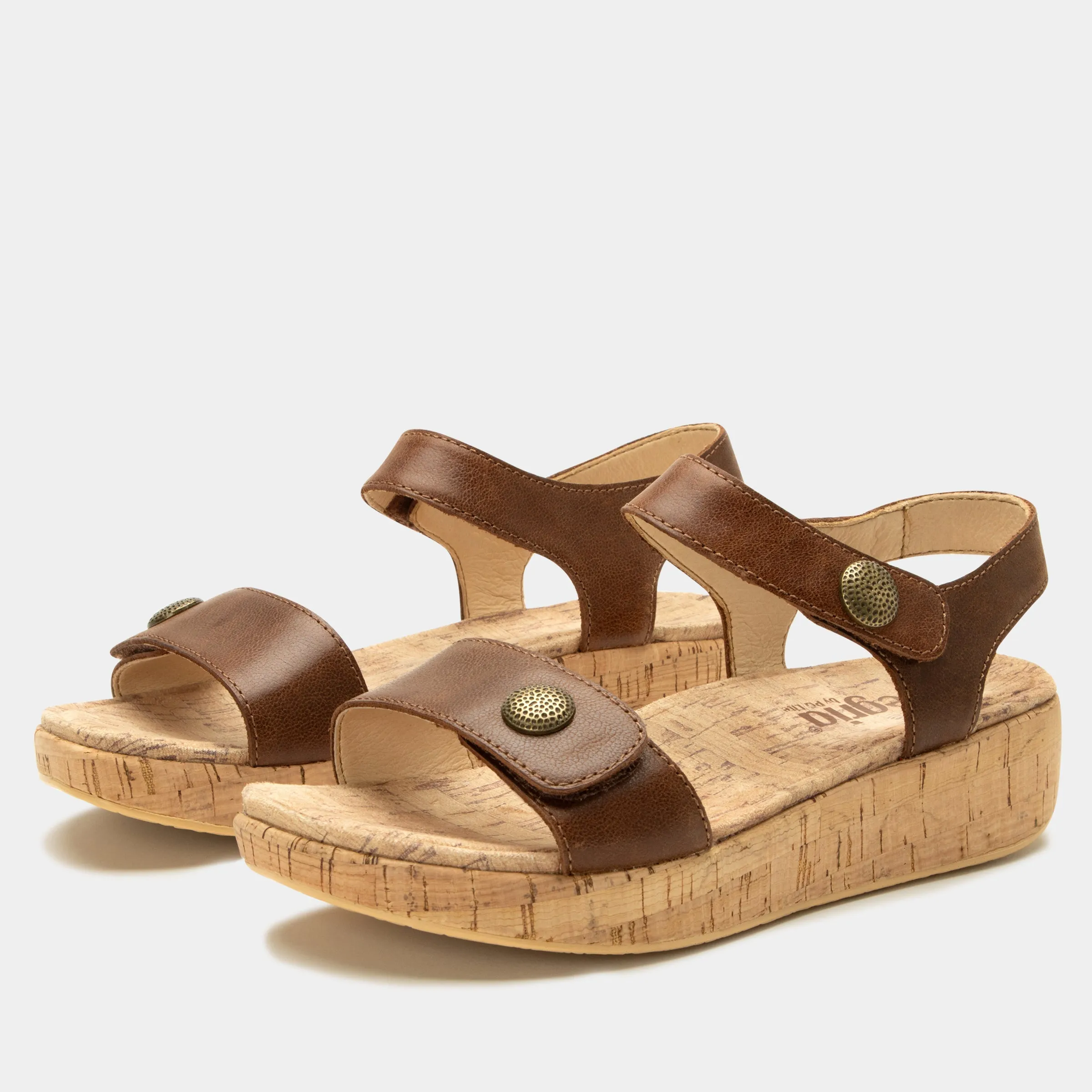 Marta Walnut Sandal