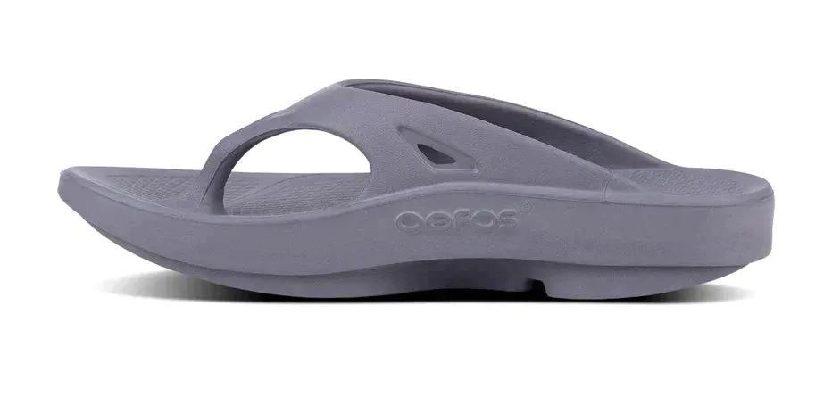 Oofos Ooriginal Recovery Thong Sandal - Slate