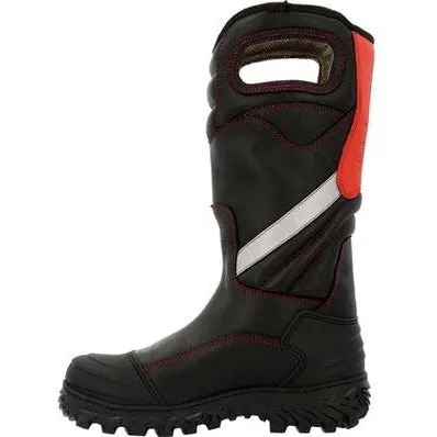 Rocky Women's Code Red Struct 14" WP Comp Toe Fire Boot -Black- RKD0092