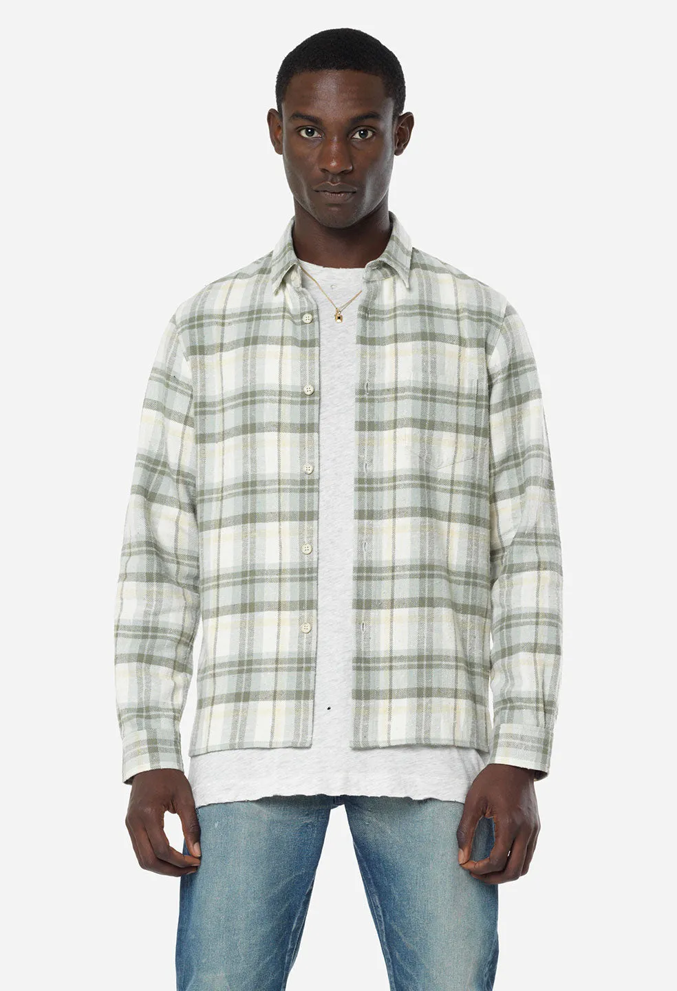 Sly Straight Hem / Lone Pine Check