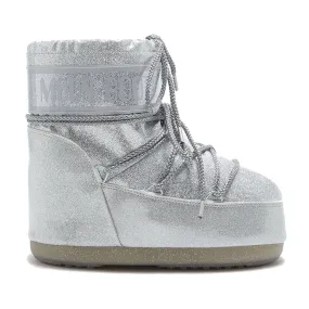 Stivali da Neve Donna MOON BOOT Icon Low Glitter Argento