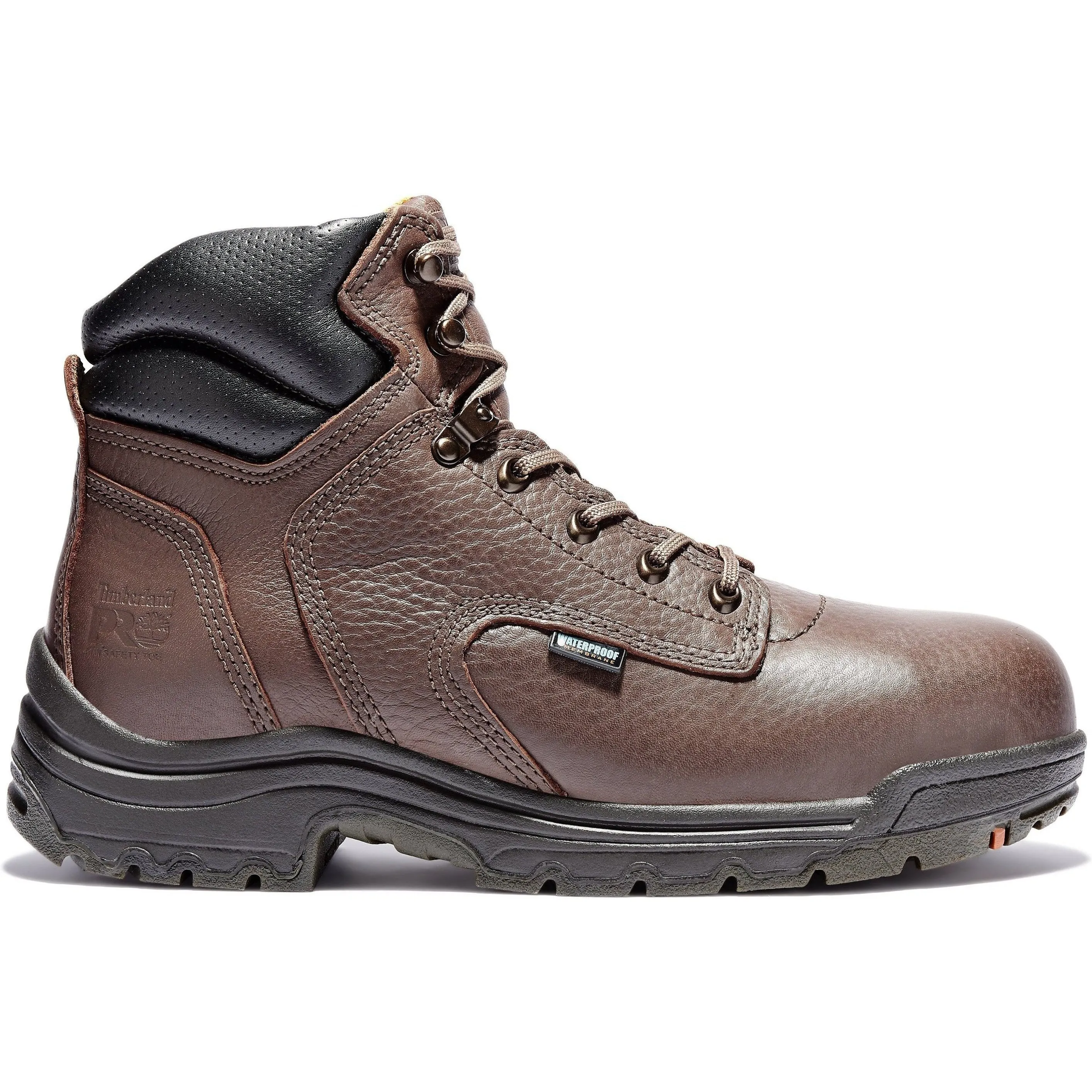 Timberland PRO Men's TiTAN 6" Alloy Toe WP Work Boot Mocha TB126078242