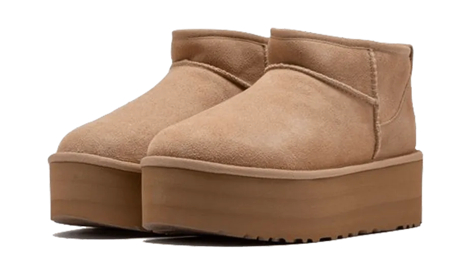 UGG Classic Ultra Mini Platform Boot Sand