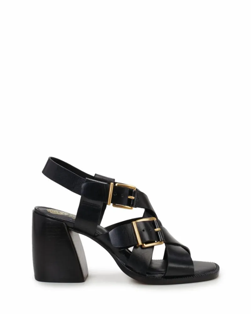 Vince Camuto PENINA BLACK/COW DERBY