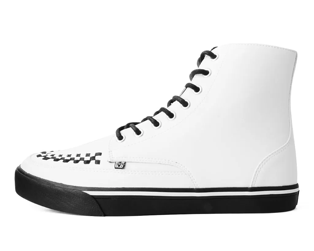 White TUKskin 8-Eye Sneaker Boot